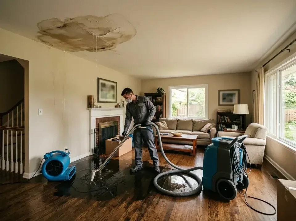 attic-pipe-burst-ceiling-drip-008 — frequently asked questions, Water Damage Restoration & Carpet Care in Graymoor-Devondale…